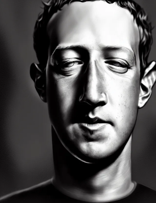 Prompt: a detailed fantasy artwork of mark zuckerberg the dark lord, trending on artstation, digital art, 4 k resolution, detailed, high quality, sharp focus, hq artwork, coherent, insane detail, character portrait