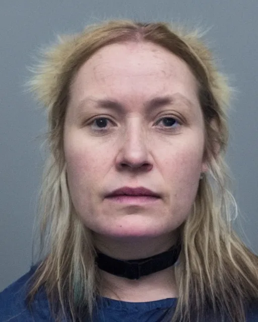 Image similar to a police mugshot of nadine thompson in svalbard & jan mayen islands