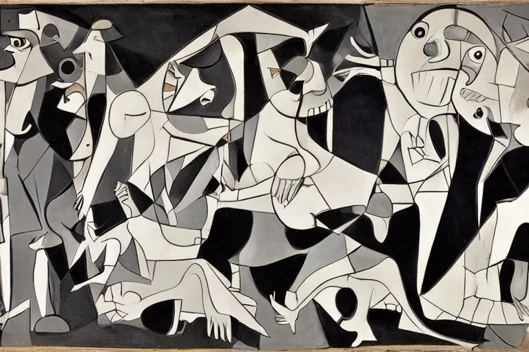 Prompt: guernica