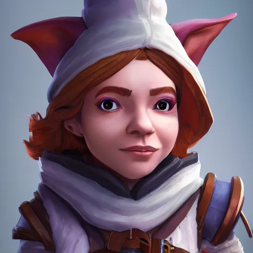 Prompt: DND 5e young adult female gnome artificer, high detail, cinematic, cgsociety 8k