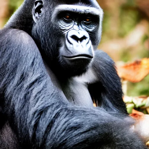 Image similar to photo of a gorilla