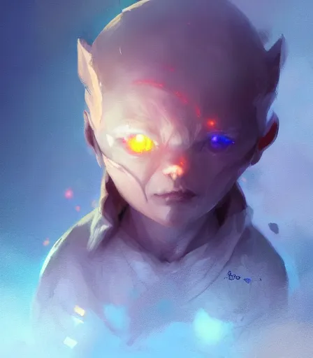 Prompt: concept art of an adorable voidlet, by stanley artgerm lau, wlop, rossdraws, james jean, andrei riabovitchev, marc simonetti, and greg rutkowski, trending on artstation