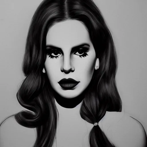 Image similar to trail cam footage of lana del rey, photorealistic, horror