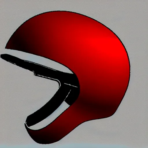 Image similar to scull helmet front and side view, concept art