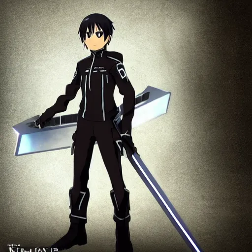 Image similar to Remi Malek as Kirito in Sword Art Online Movie Adaptation