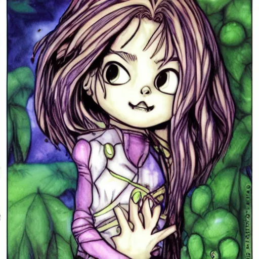 Image similar to saria art by oda