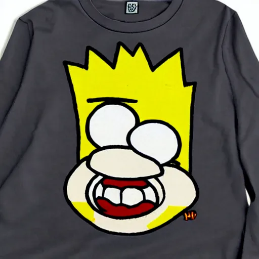 Prompt: bootleg bart shirt