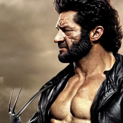 Image similar to Joe bernthal as wolverine 4K quality Super Realistic