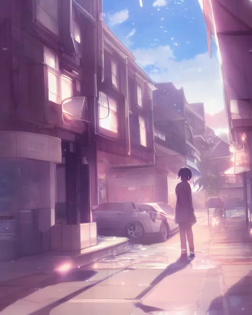 Prompt: slice of life anime, perfect shading, atmospheric lighting, by makoto shinkai, stanley artgerm lau, wlop, rossdraws