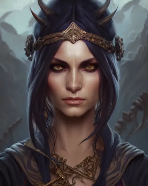 Image similar to a make dark elf pirate, fantasy character portrait, ultra realistic, intricate, elegant, highly detailed, digital painting, artstaion, smooth, sharp, focus, illustration, art by artgerm and greg rutkowski and alphonse mucha