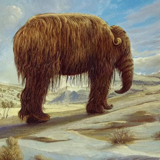 Image similar to a honey mammoth