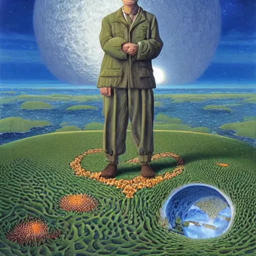 Image similar to art by james christensen, rob gonsalves and tim white