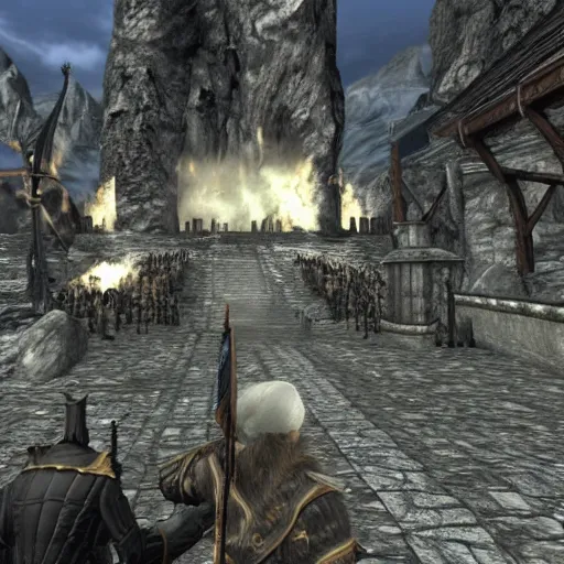 Image similar to president election in skyrim