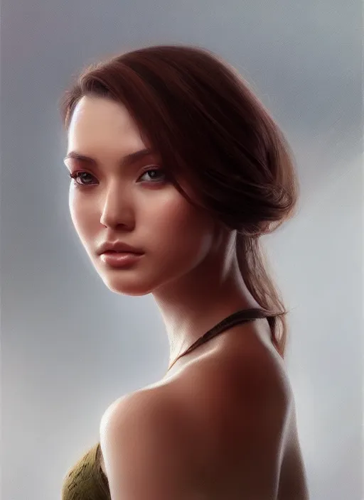 Image similar to photo of a gorgeous young woman in the style of stefan kostic, realistic, sharp focus, 8k high definition, insanely detailed, intricate, elegant, art by stanley lau and artgerm