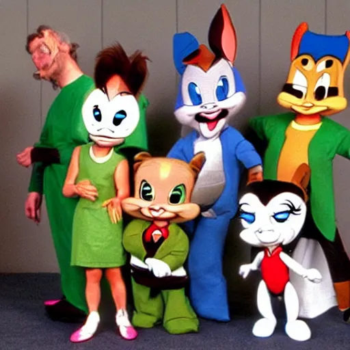 Prompt: tiny toons lreal life