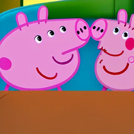 Prompt: Peppa pig ray tracing render, 8k, amazing