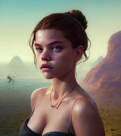 Prompt: highly detailed portrait of barbara palvin in gta v, stephen bliss, unreal engine, fantasy art by greg rutkowski, loish, rhads, ferdinand knab, makoto shinkai and lois van baarle, ilya kuvshinov, rossdraws, tom bagshaw, global illumination, radiant light, detailed and intricate environment