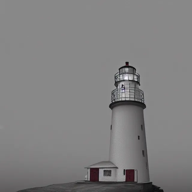 Image similar to a beautiful view of silent hill lighthouse, ultra detailed