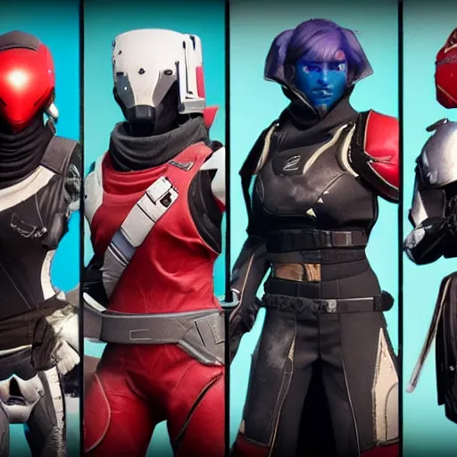 Image similar to new destiny 2 characters