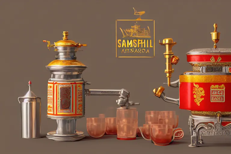 Prompt: a very detailed concept art of wes anderson samovar, trending on artstation, digital art, 4 k, hyper realistic, octane render, sharp focus