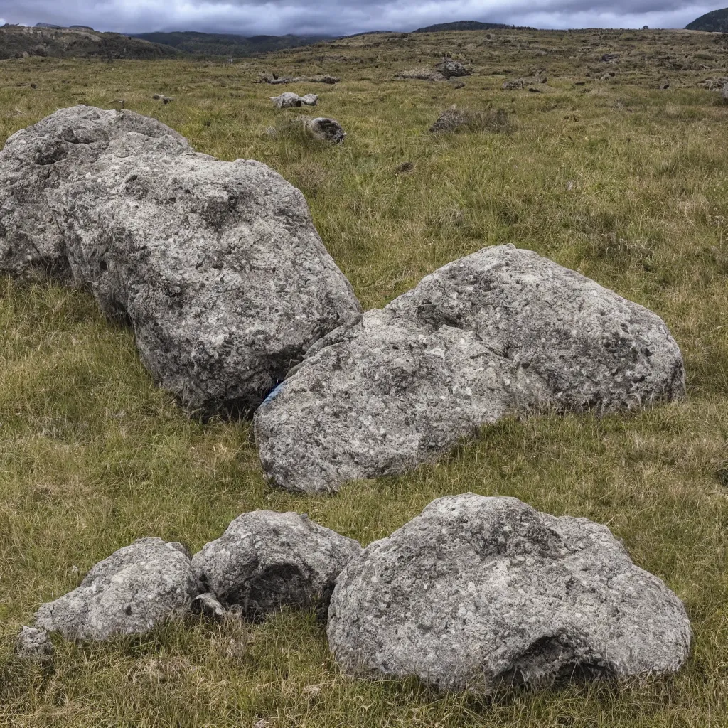 A field photo of an extremely ugly rock | Stable Diffusion | OpenArt