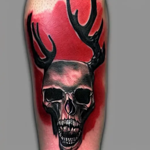 monarch of the glen tattoo liz venom deer by LizVenom on DeviantArt