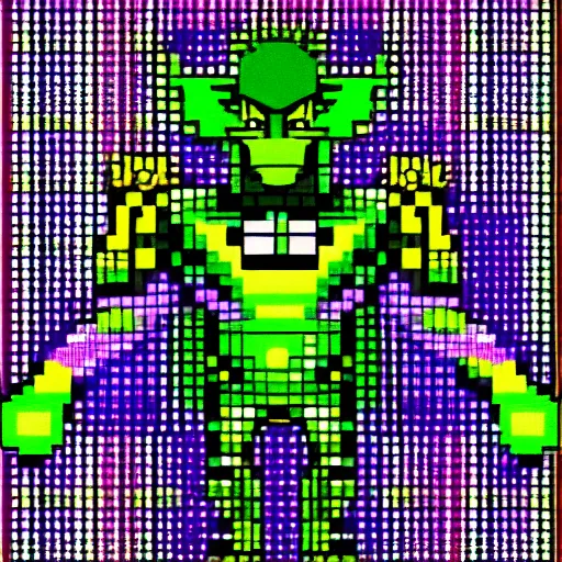 Image similar to pixel art, 8 bit, 1 6 bit, sprite, sprites, thanos