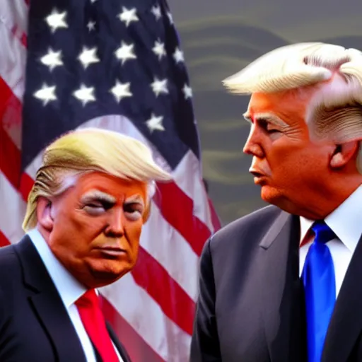 Image similar to Donald Trump, ps2 graphics