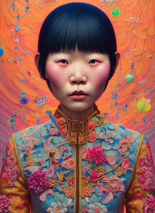 Image similar to yunnan people : : by martine johanna and simon stalenhag and chie yoshii and casey weldon and wlop : : ornate, dynamic, particulate, rich colors, intricate, elegant, highly detailed, centered, artstation, smooth, sharp focus, octane render, 8 k