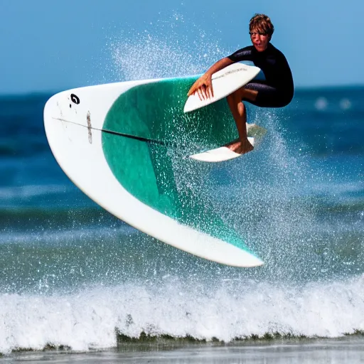 Image similar to 20 year old surfer, blue sky