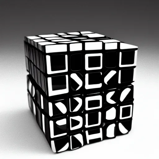 Original Rubik's Cube – Black Ink Boston