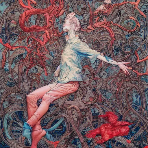 Image similar to by james jean,