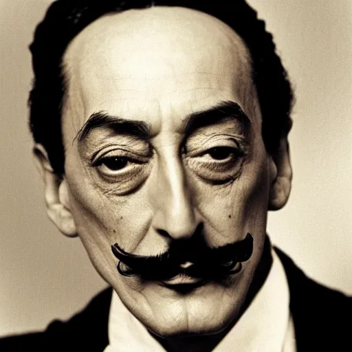 Prompt: a photo of Salvador Dali