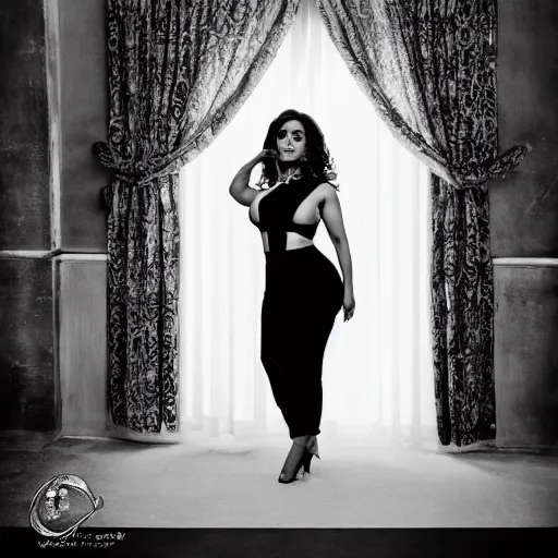 Prompt: Salmya Hayek photography session in style of Sardax