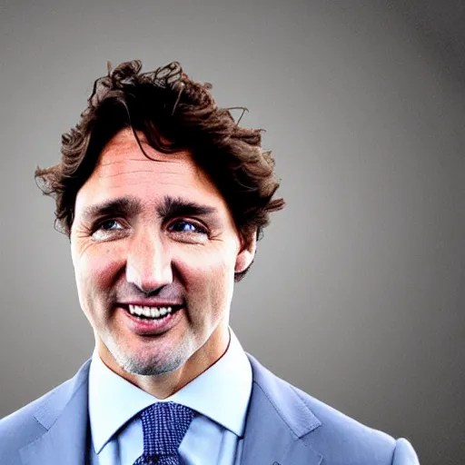 Prompt: justin trudeau as a fancy sock puppet