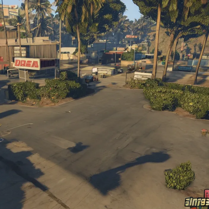 Prompt: Maxed Out GTA 5 With Realistic Vegetation And Photorealistic Graphics Mod On RTX 3080 4K Ray Tracing