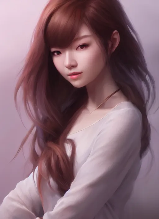 Image similar to beautiful portrait, beautiful girl, tranding by artstation, by chen wang, character artist, 8 1 5