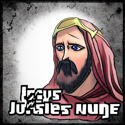 Image similar to jesus ninja