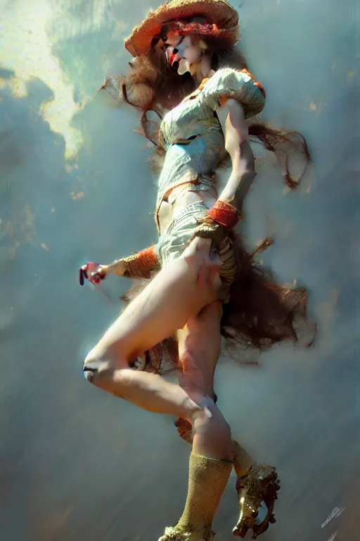 Image similar to a full body portrait of a good looking girl wearing cute outfit, high detail, cleary see face, by gaston bussiere, bayard wu, greg rutkowski, odd nerdrum, maxim verehin, realism, harsh lighting, dan dos santos, masterpiece, sharp focus, cinematic lightning