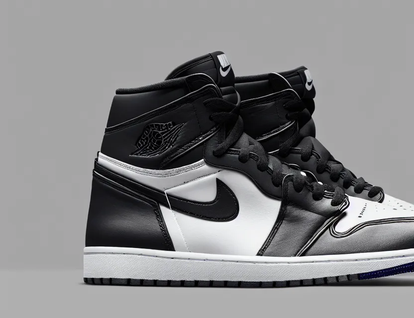 Image similar to a press photograph of nike jordan 1 chicago, size 1 0, white background