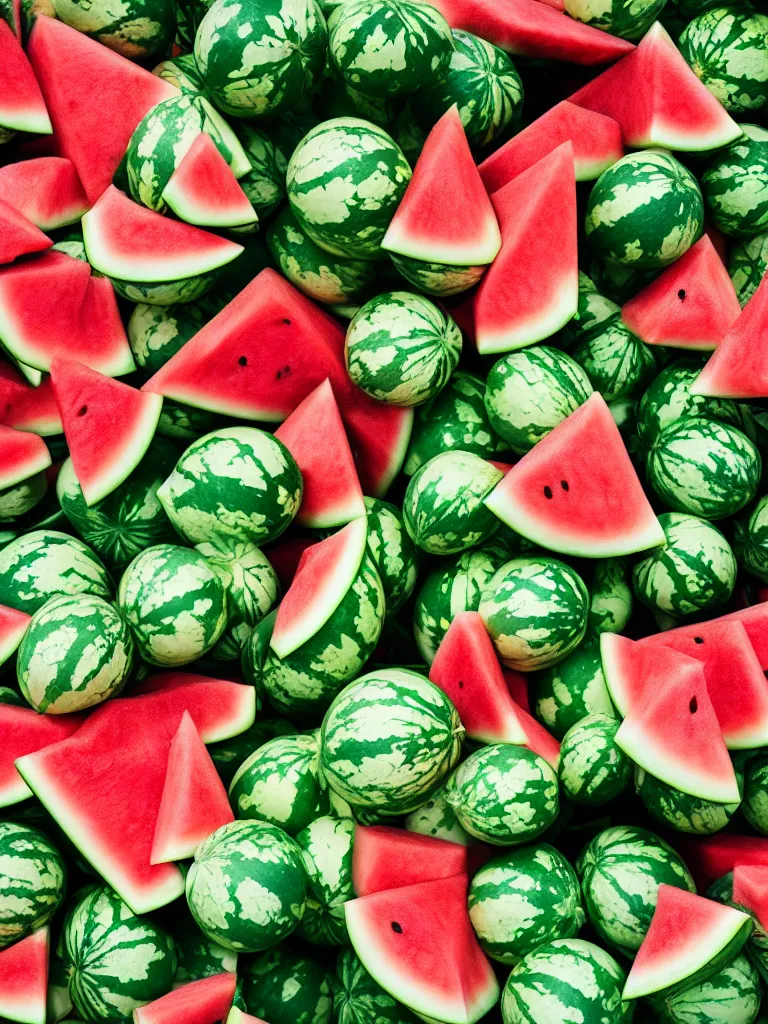 Prompt: too many watermelons, AP photography, 4k
