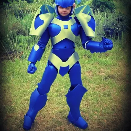 Prompt: “Mega-man Spartan armor”