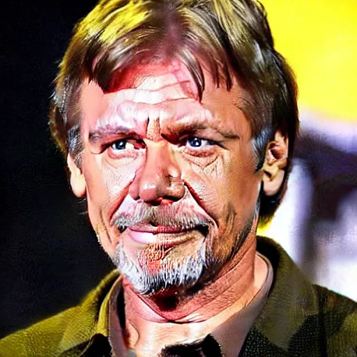 Image similar to mark hamill mixed with harrison ford