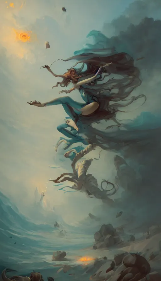 Image similar to rage, by peter mohrbacher