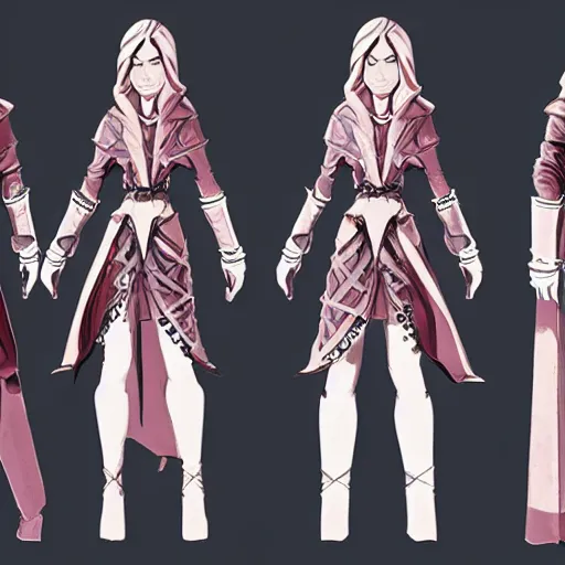 Image similar to fashion sketches of the alchemist belt, potions 4 bottles for alchemist. potions, poison, bottles on belt. prop design, single model. one figure. designed by wotc. fashion sketches from the year 1 4 3 2