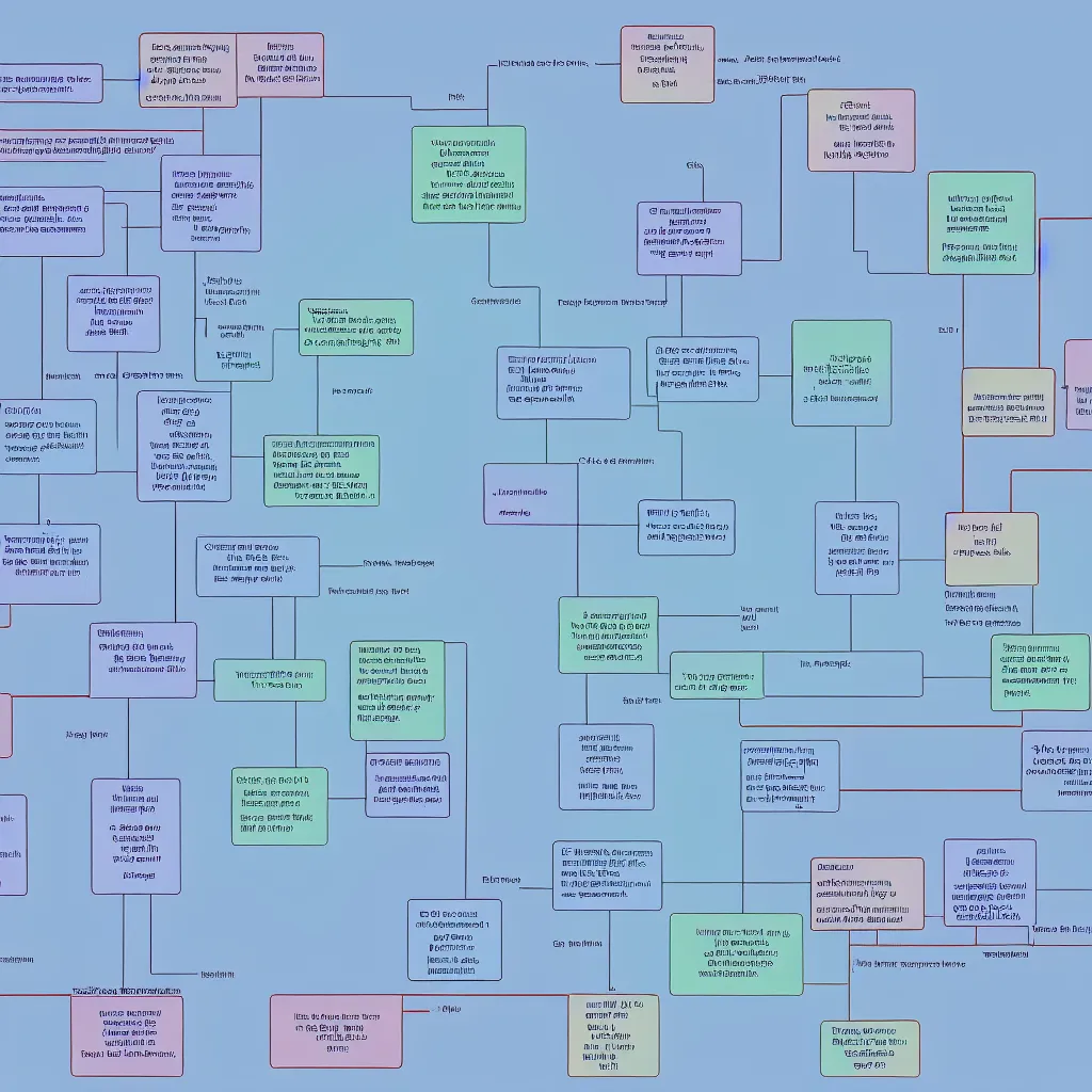 Prompt: flow chart diagram of the first succesful AGI model, incscape, excalidraw