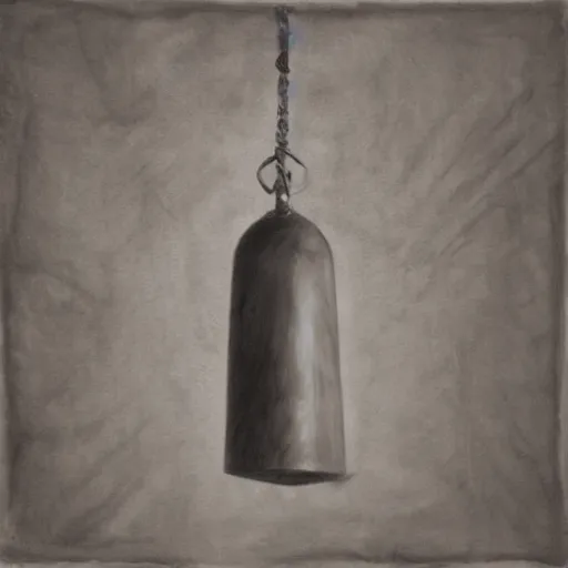 Image similar to large layerd antarctica bulb bell, by kati horna and esao andrews, chiaroscuro, charcoal drawing