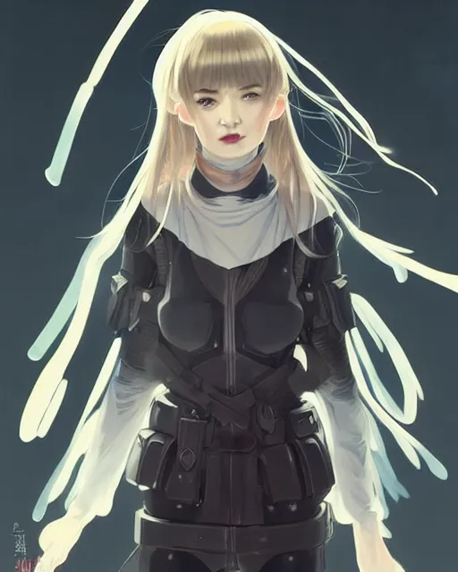 Image similar to portrait Anime Imogen Poots as a paladin, cute-fine-face, pretty face, realistically shaded, Perfect face, fine details. Anime. skins, realistic shaded lighting by Ilya Kuvshinov, katsuhiro otomo, ghost-in-the-shell, magali villeneuve, artgerm, rutkowski, WLOP Jeremy Lipkin, Giuseppe Dangelico Pino, Michael Garmash, Rob Rey