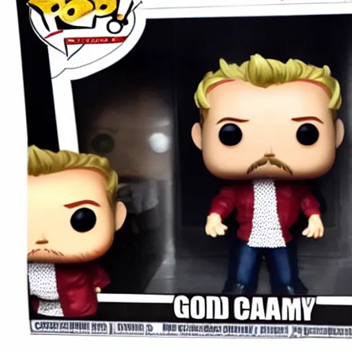 Image similar to Funko pop of Gordon Ramsay,