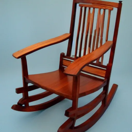 Image similar to beautiful wooden art deco rocking chair furniture plans detailed